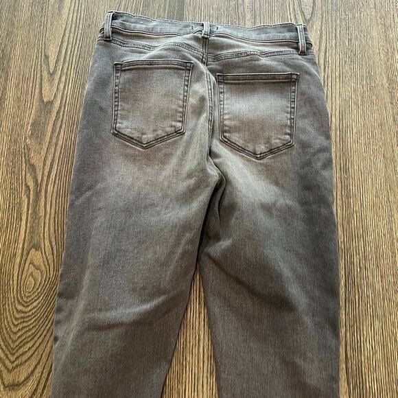 LOFT Womens The Jegging Jeans High Rise Denim Stretch Cotton Blend Gray Sz 27/4 - Picture 6 of 12